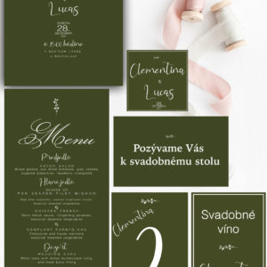 Svadobný set SS21015