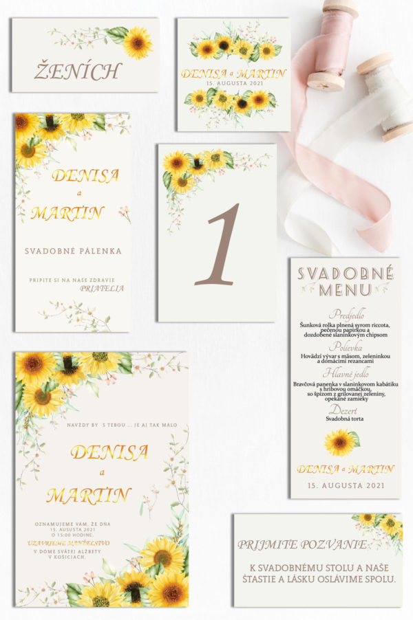 Svadobný set SS21007
